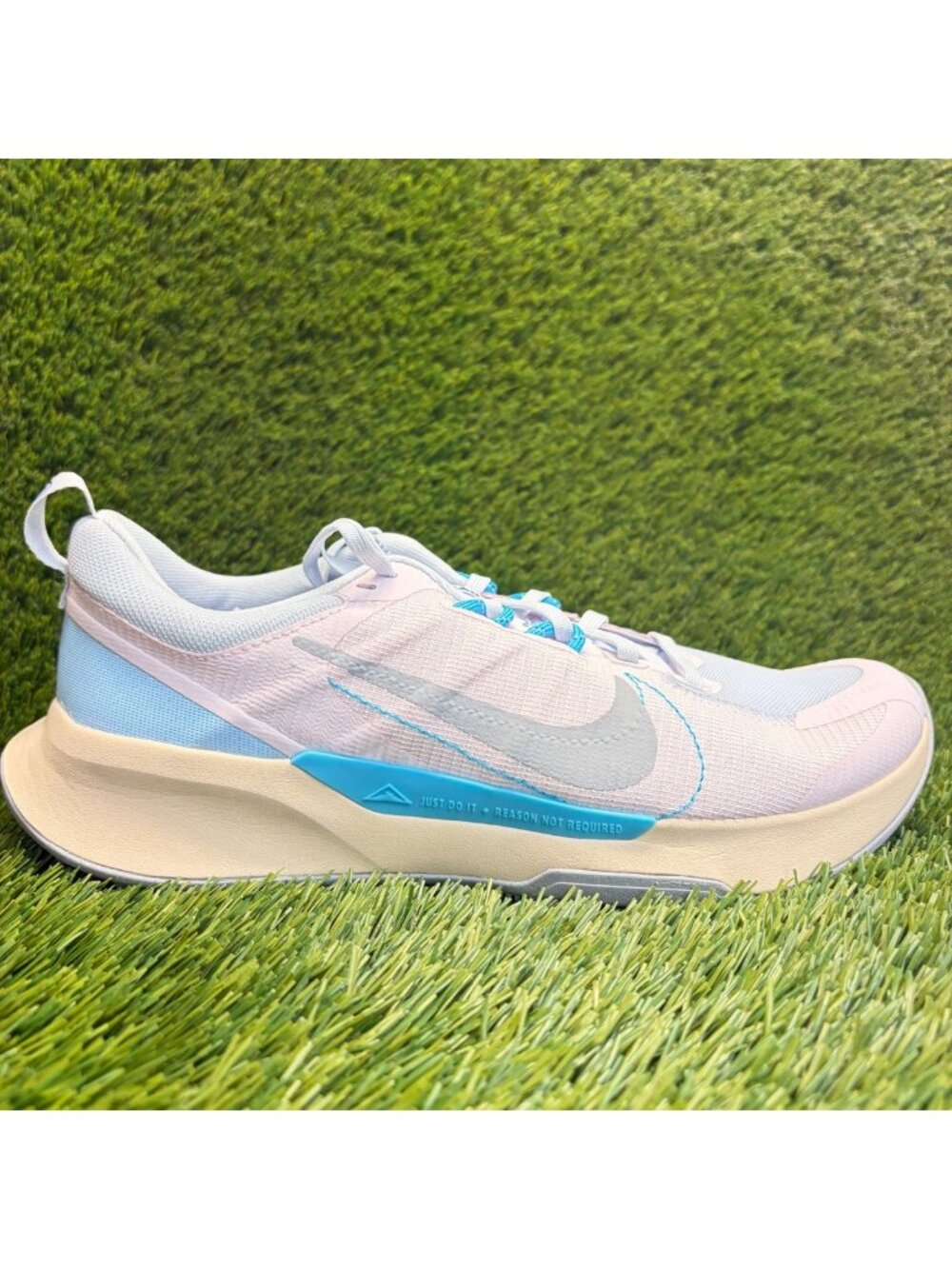 Nike Juniper Trail 2 Next Nature Womens Size 10 Pink Blue Running Shoes Sneakers